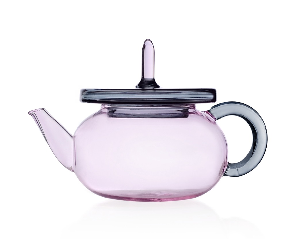 Ichendorf Teapot Collection Merlino pink with grey cap